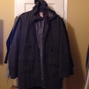 Tulle wool blended coat