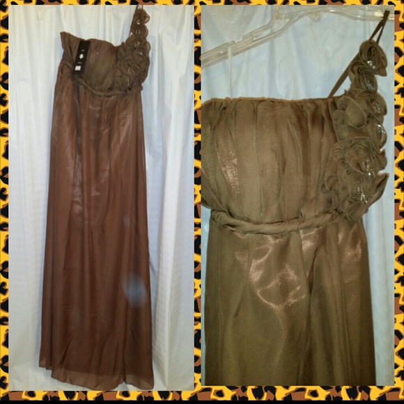 Brown Formal Dress