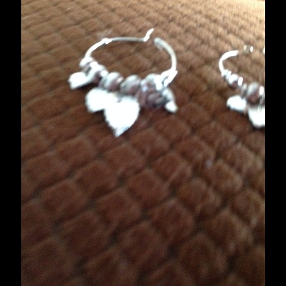Feather silver earring - Picture 2 of 3