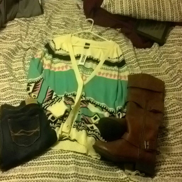 NWT Pacsun Exclusive Tribal Cardigan