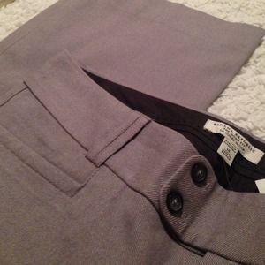 Banana Republic grey twill dress pants