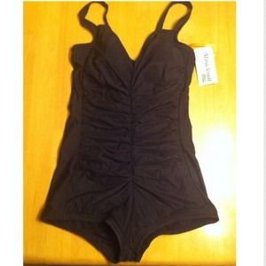 Reserved for @bburibe Plus Size Black Bathing Suit