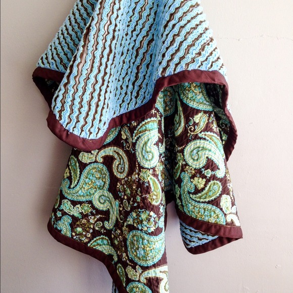 SOLD SOLD ❤️Handmade Quilted Chenille Baby Blanket