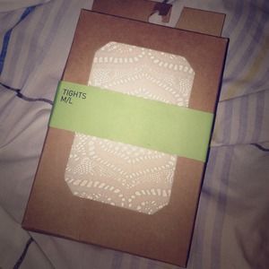 ⚠️ HOLD ⚠️ Tights | urban Outfitters white lace