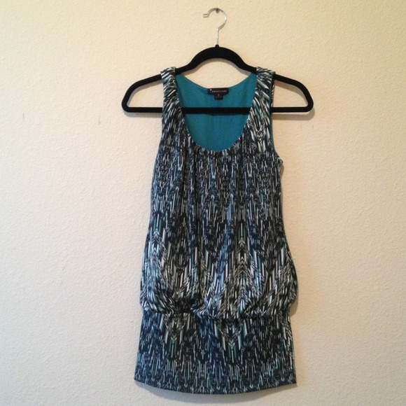 🔵Long patterned top