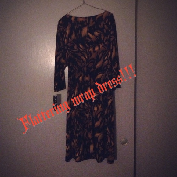 Host pick! 🎉5/5/14 VikkiVi animal prt wrap dress!