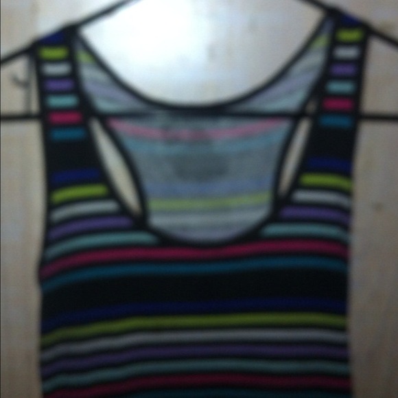 MULTI COLOR STRIPED TANK TOP!!!!