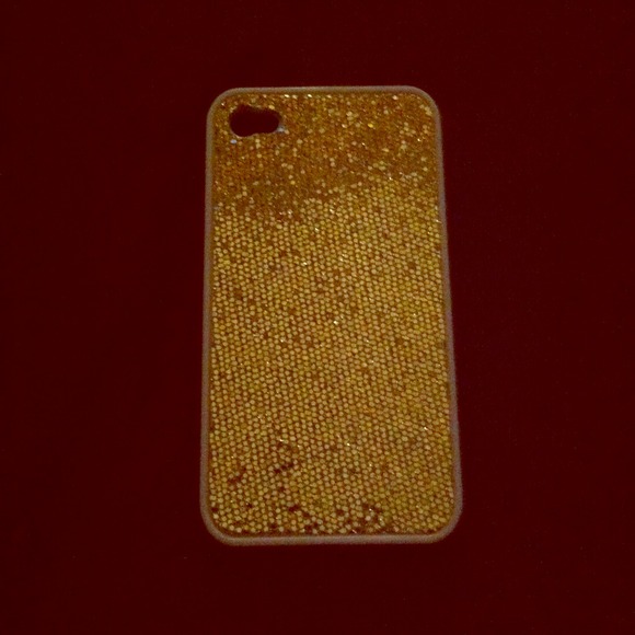 GOLD SPARKLE IPHONE 4/4sPHONE CASE
