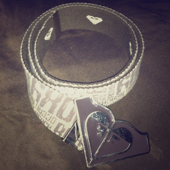 CUTE ROXY BROWN &TAN BELT WITH BUCKLE!!!'