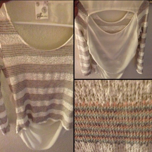 NWOT ✔️ hi-lo w/ sheer back 😍😍