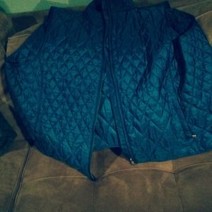 Sold in a bundle Quilted blue vest