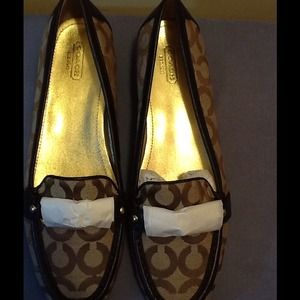 Coach shoes brown size 11