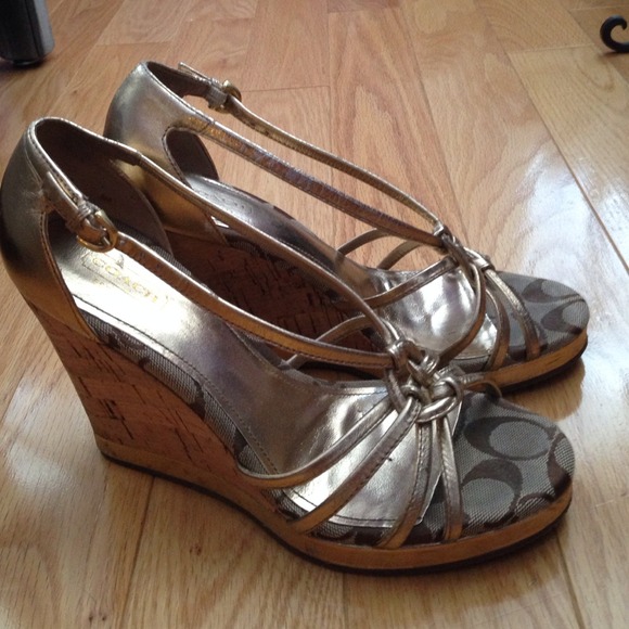 Coach Shoes - Coach wedges.Box not included.🚫reduced🚫