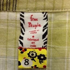 Free people casual dress & Free earrings