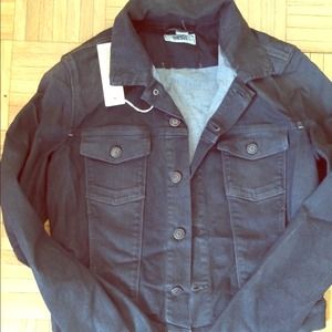 Black diesel denim jacket