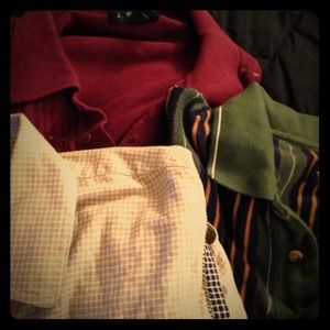 XL bundle of men's shirts