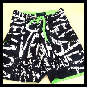 *SOLD* BOYS Exist Miami Swim Shorts. Size Sm