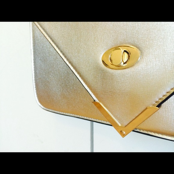 Silver metallic handbag TOPSHOP - Picture 3 of 3
