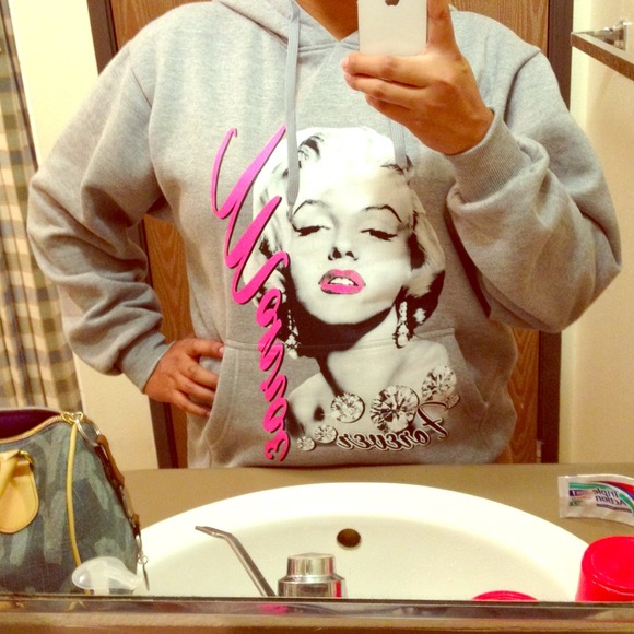 Marilyn Monroe sweater with hoodie brand new
