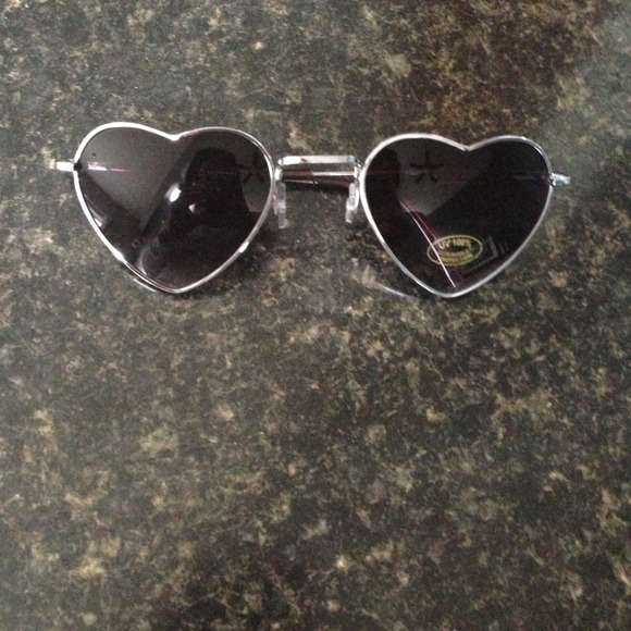 Heart shaped sunglasses