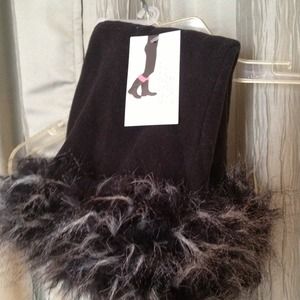 For quiltme Black fleece rainboot  liners