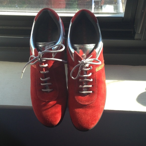 Orange and silver Prada size 8.5 100% authentic - Picture 4 of 4