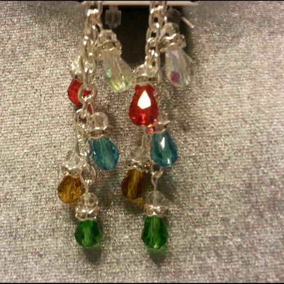 Earrings - Christmas Lights