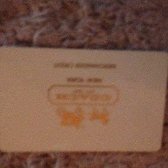 Coach merchandise credit.