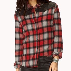 🎊🎉 HOST PICK 1/5 🎉🎊Remixed Plaid Flannel
