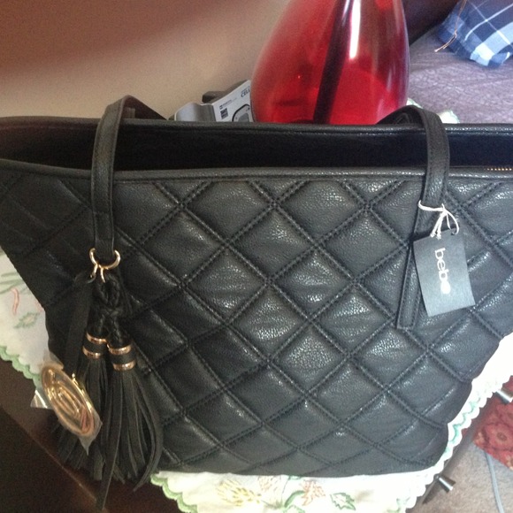 bebe Handbags - NWT bebe black handbag
