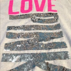 Victoria secret pink bling hoodie