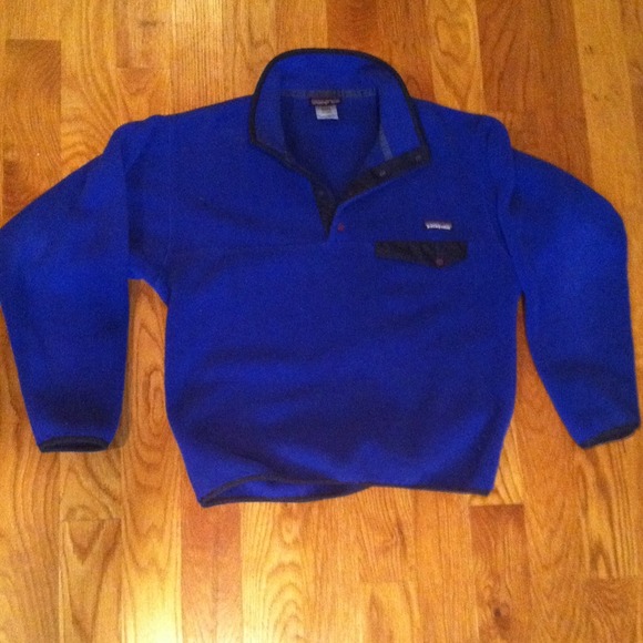 ❌RESERVED❌Royal blue PATAGONIA fleece