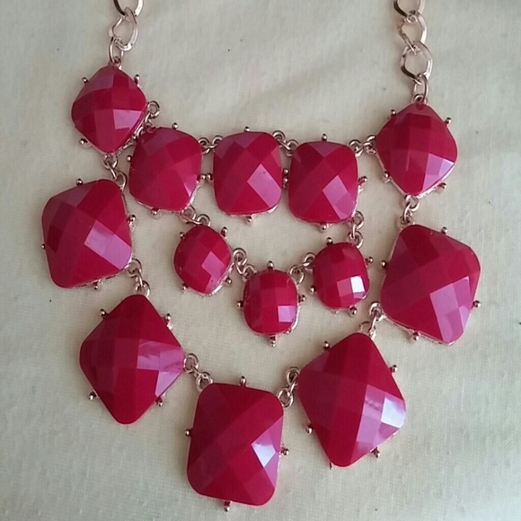 SOLD 💫💥Multishape necklace and earings - Picture 2 of 2