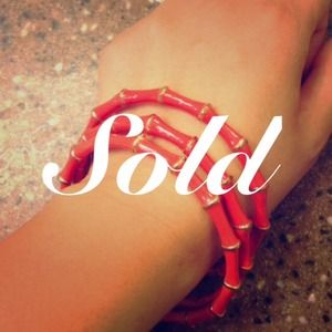 ❌SOLD❌ Coral bangles