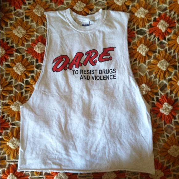 D.A.R.E. Muscle tank
