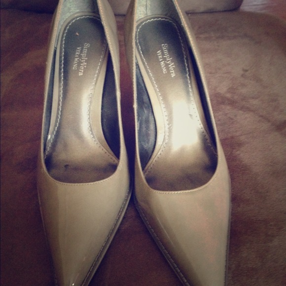 Simply Vera oatmeal heels