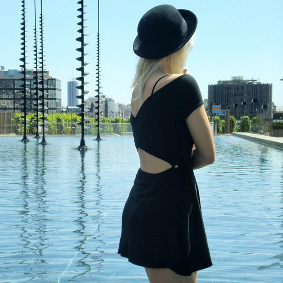 ♥️REDUCED♥️BRANDY MELVILLE black Bethan dress