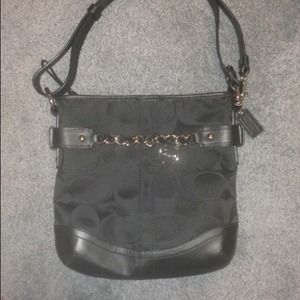 Authentic cross body coach bag