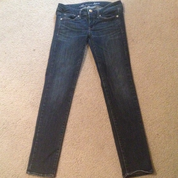 Dark blue skinny jeans
