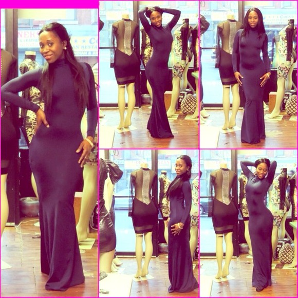 Navy Blue Bella Dress