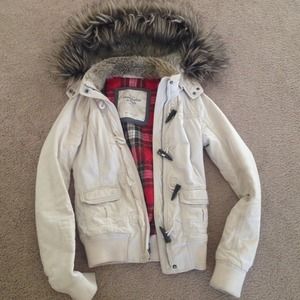 #Limited #Abercrombie&Fitch #Plaid #Lined #Jacket