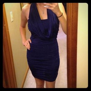 HOLD Sexy Halter Top Dress