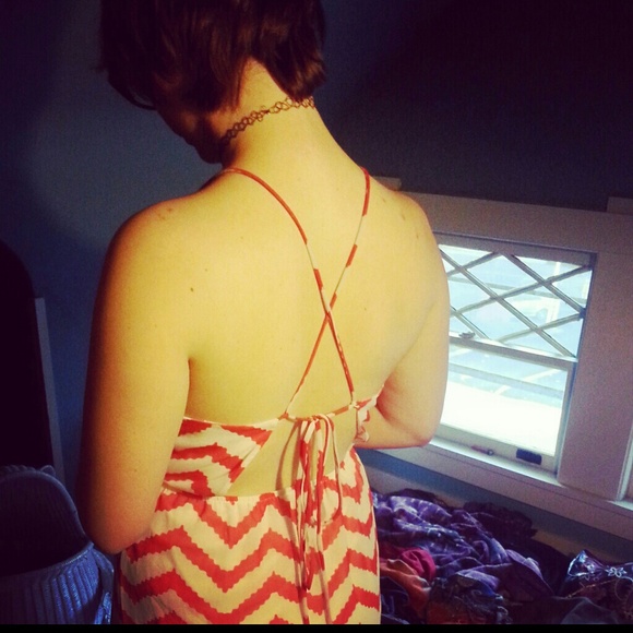 Striped Maxi Dress - Picture 2 of 3