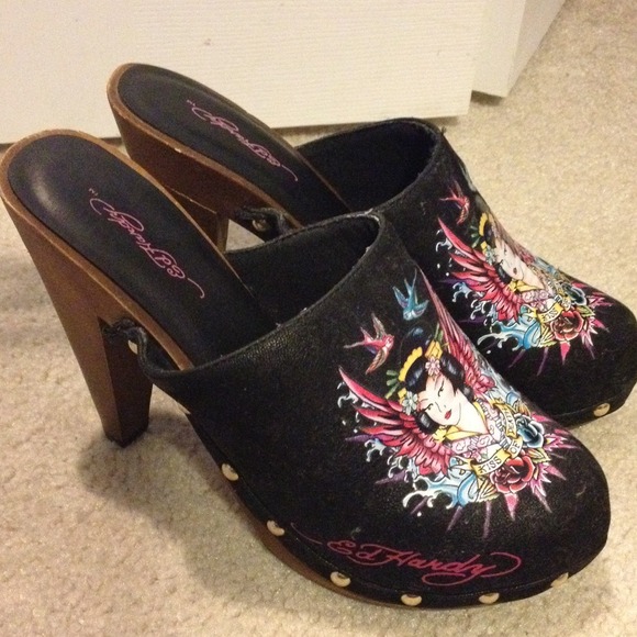 Ed Hardy heels