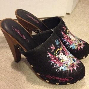 Ed Hardy heels