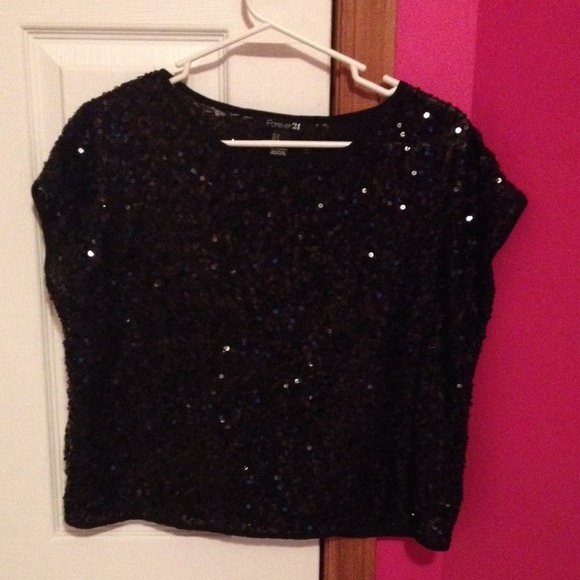 Sequin top