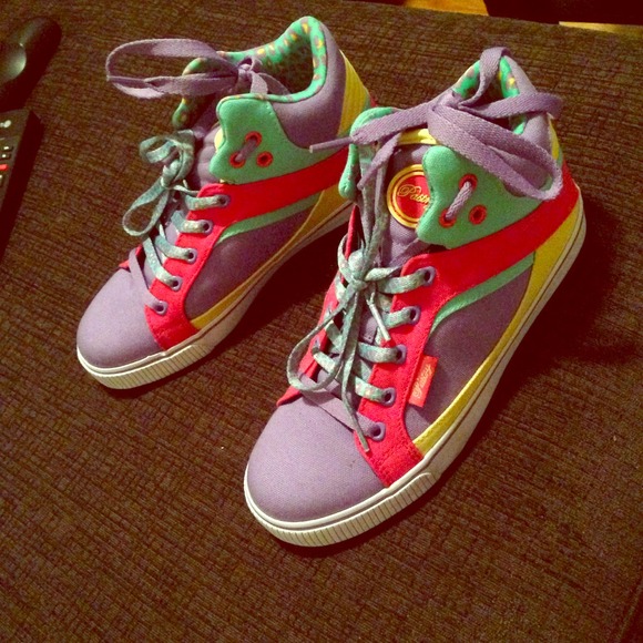 Brand new colorful sneakers