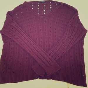 Brandy Melville maroon sweater