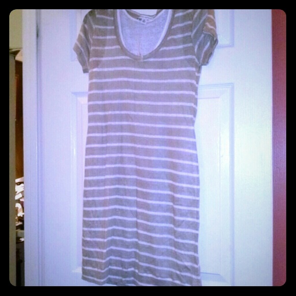 Beige Banana Republic Sweater Dress