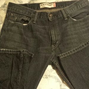 Mens slim straight levi jeans 34x34